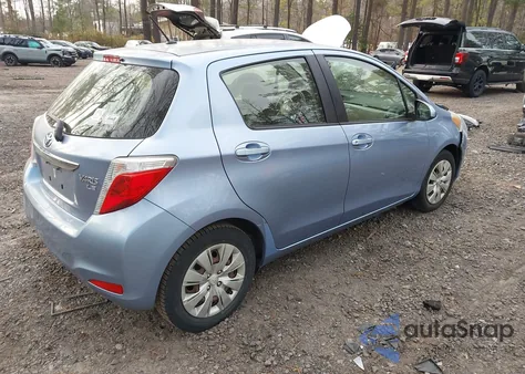 2014 Toyota Yaris Le (Tmc/Cbu Plant) из США, поврежденный, VIN JTDKTUD32ED577656